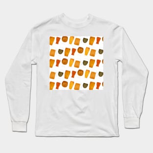 Beer Pattern Long Sleeve T-Shirt